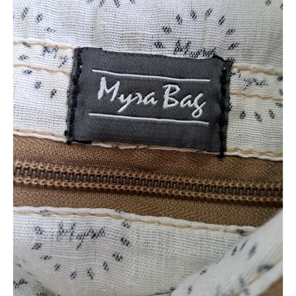 SALE. Midsz Myra Bag w/leather trim - Picture 13 of 14